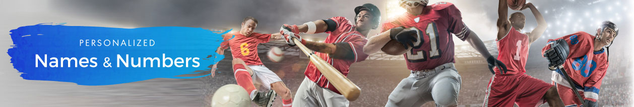 Personalized Names + Numbers