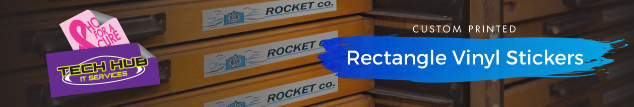Rectangular Vinyl Stickers