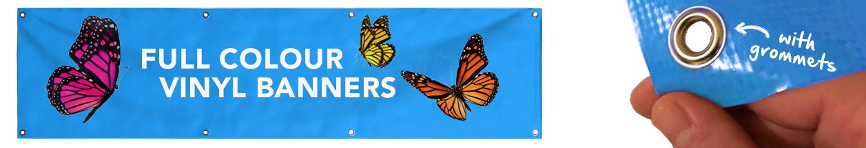 Banners with Grommets Banners with Grommets