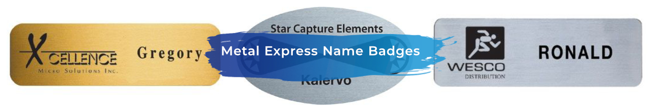 Metal - Express Black Print