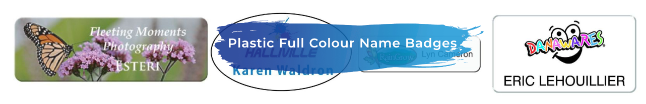 Plastic - Full Colour Print